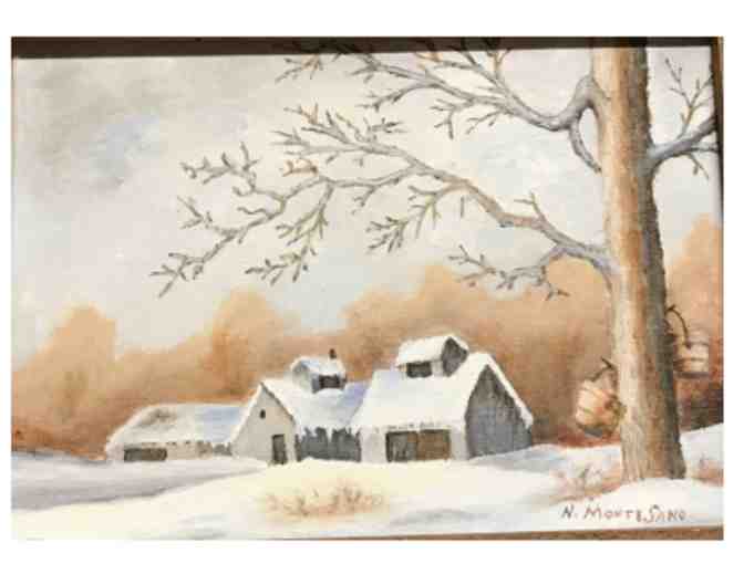 Quiet Winter Morning - Oil - Photo 1