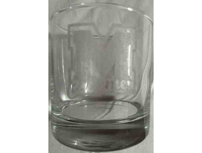 Engraved Crystal Wine Decanter and Glasses