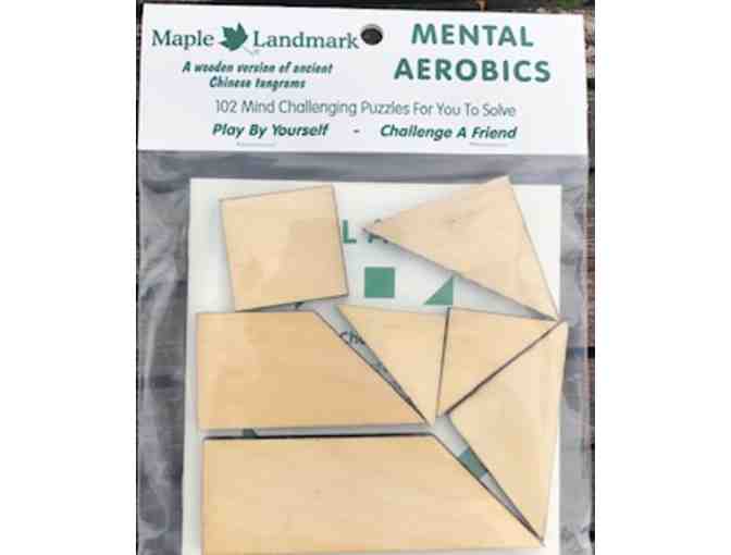 Mental Aerobics Challenge Puzzle from Maple Landmark *Made in Middlebury, VT! *Great