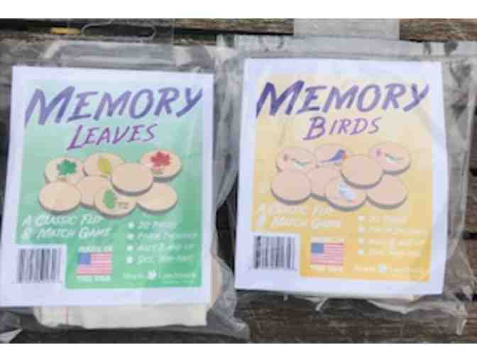 #2 Maple Landmark * 3 Different Matching Game Sets *Made in Middlebury, VT! *Great