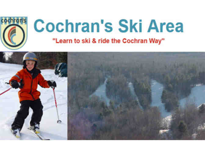 One FAMILY SEASON'S PASS at Cochran's Ski Area '21-22 *Night Skiing + Family Friendly!
