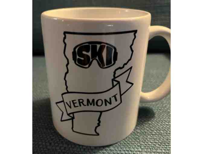 SKIER'S BUNDLE! *Mug, Keychain, Bottle Opener *VT Ski *Hand screen printed in VT