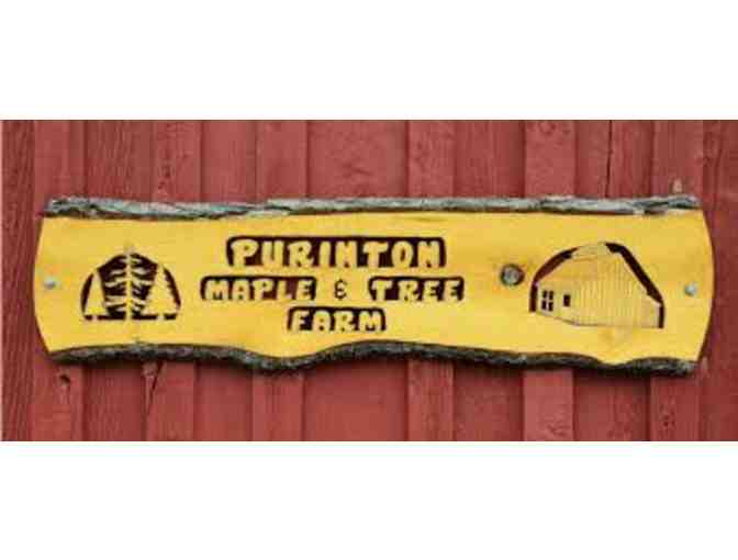 One Half Gallon of Vermont Pure Maple Syrup Donated by Purinton Maple and Tree Farm