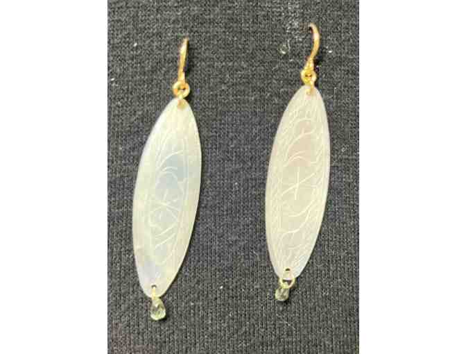 Handcrafted 18 karat Earrings Made by Local Jeweler in Bristol, VT