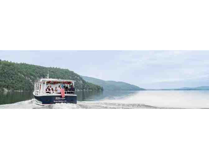Basin Harbor Cruise on Lake Champlain aboard the EScape Tour Boat