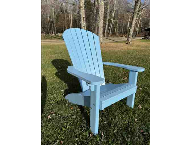 Finch Adirondack Chair in Ocean Blue*Donated by Woodware, Middlebury, VT - Photo 2