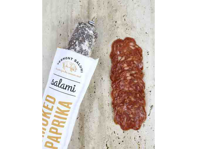 Smoked Paprika Salami 4 oz (Case of 8) * Donated by Vermont Salumi