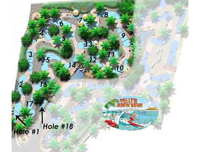 Mini Golf at Pelly's for Four