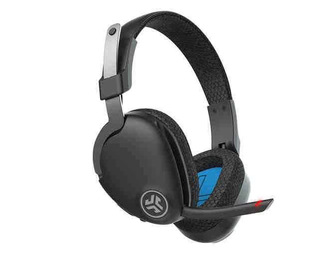 JLab Bundle - JBUDS Work Wireless Over-Ear Headset and Talk USB Microphone