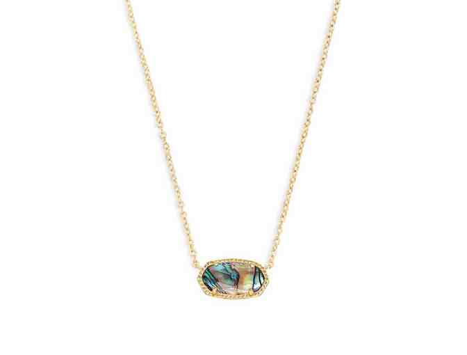 Elisa Gold Pendant Necklace In Abalone Shell - Kendra Scott