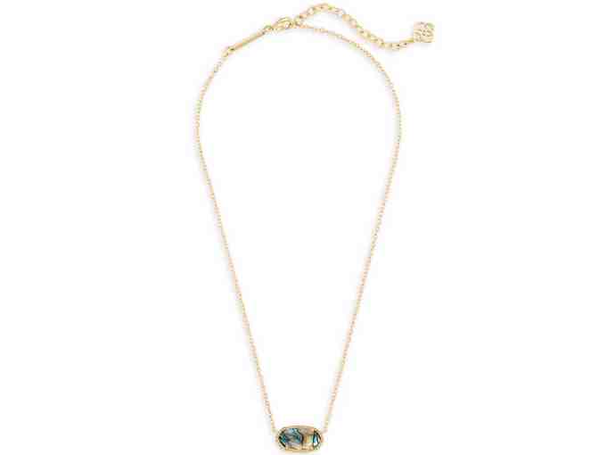 Elisa Gold Pendant Necklace In Abalone Shell - Kendra Scott