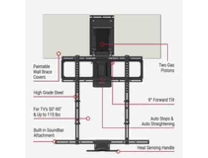 Over Fireplace TV Mount MM700 - MantelMount