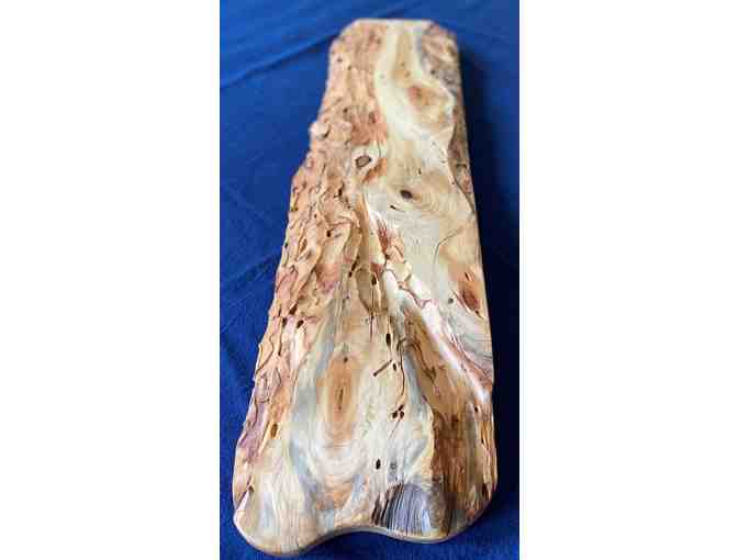 TAST Centerpiece - Small Light Wood Organic Rectangle Centerpiece