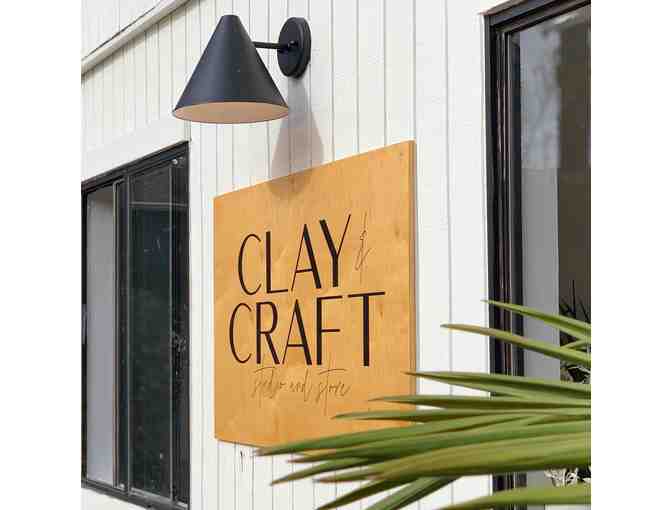 $100 Gift Certificate for Studio Experience - Clay + Craft