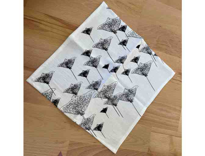 Stingray Cocktail Napkins - Set of 6 - Russ Davidson Design and Print