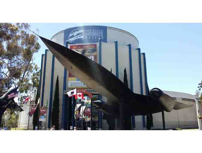 Four (4) Passes San Diego Air and Space Museum