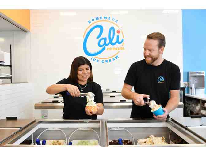 Cali Cream Homemade Ice Cream Package - Live Event Raffle Item