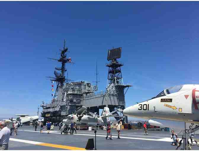 USS Midway Museum Passes for Four (4) & Memorabilia