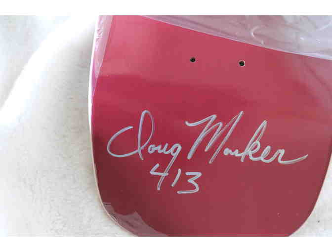 Doug Marker Autographed Skateboard Deck