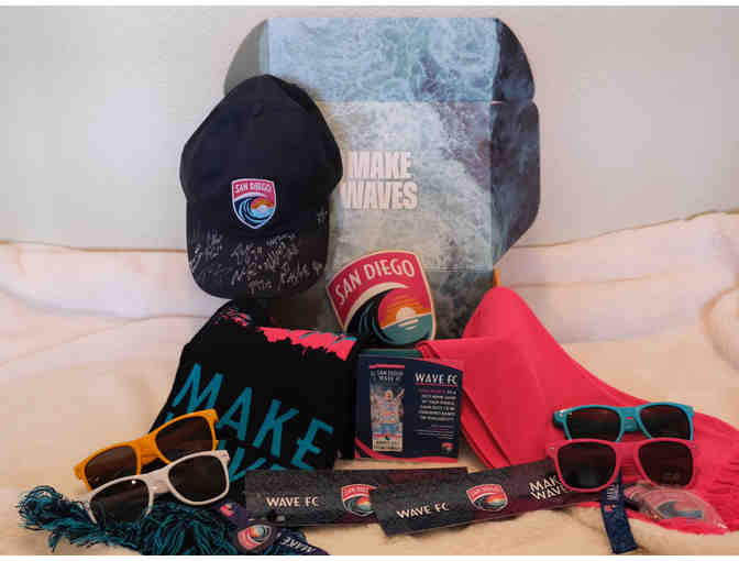Four (4) San Diego Wave FC Tickets, Signed Hat and More
