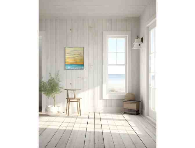 Original Painting 'Sunset at SDA' by SDA Art teacher, Angela Jackson