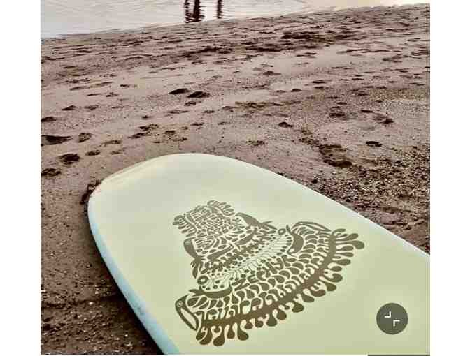 Crime Soft Top Surfboard w/fins-Zephyr model-Andy Davis Collab- Live Auction Item