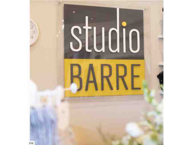 Studio Barre 2-Week Unlimited Membership for Two (2) & Apparel