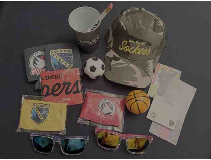 4 Tickets to San Diego Clippers Game & San Diego Sockers Game at Frontwave Arena