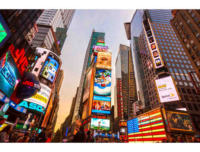New York Long Weekend - Broadway Show, Dinner, 3-Night Stay, Airfare for 2