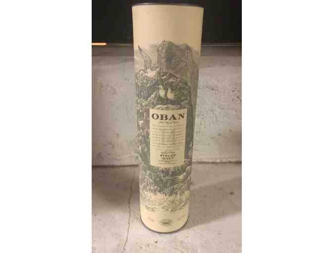 A Bottle of Oban Single Malt Scotch Whiskey