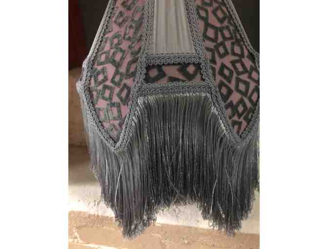 Handmade Victorian Shade & Pillow