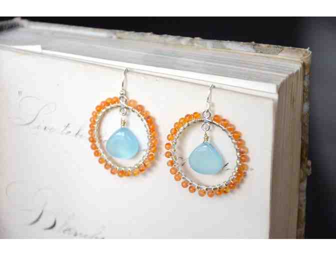 Custom Earrings by Kathleen Cavalaro