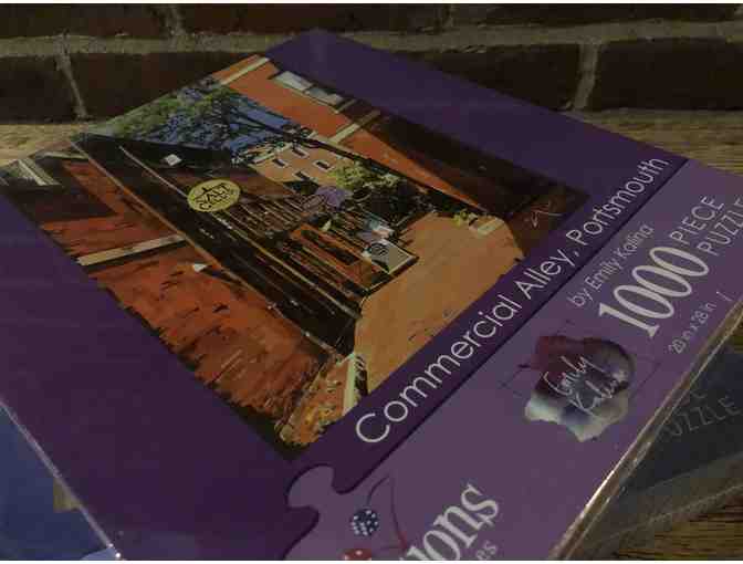 2 1000-Piece Puzzles of Portsmouth NH from Diversions Puzzles and Games