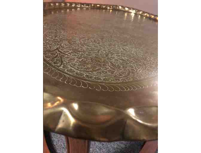 Brass Tray Coffee Table