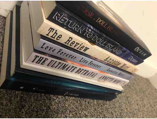 8 Lesbian Fiction Novels Autographed by Authors