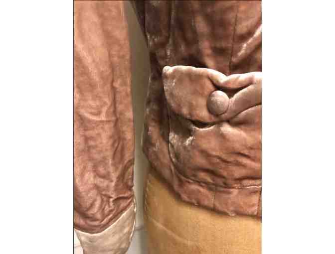 Crushed Velvet Evening Jacket - Size 10