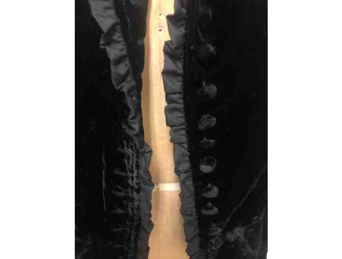 Crushed Velvet Evening Jacket - Size 8
