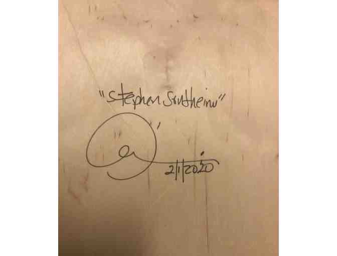 A Watercolor Portrait of Stephen Sondheim by Pat D'Amico