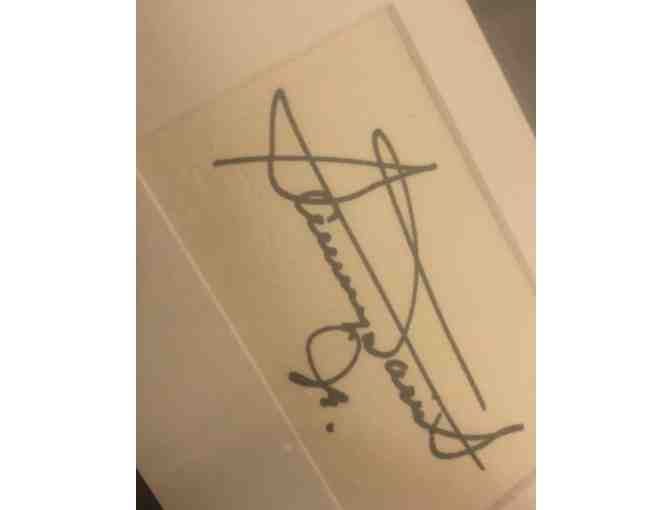 Sammy Davis Jr. Framed & Autographed Print