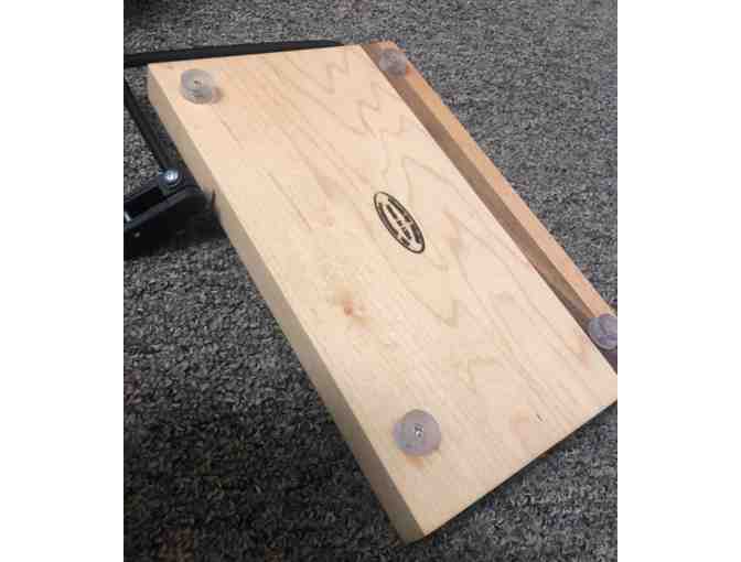 Cheese Board and Coasters by Wood by Weeks