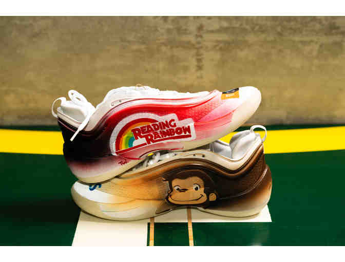 Alysha Clark Custom SIGNED Game Worn Sneakers