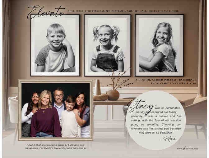 Family Portrait Experience from The Photician