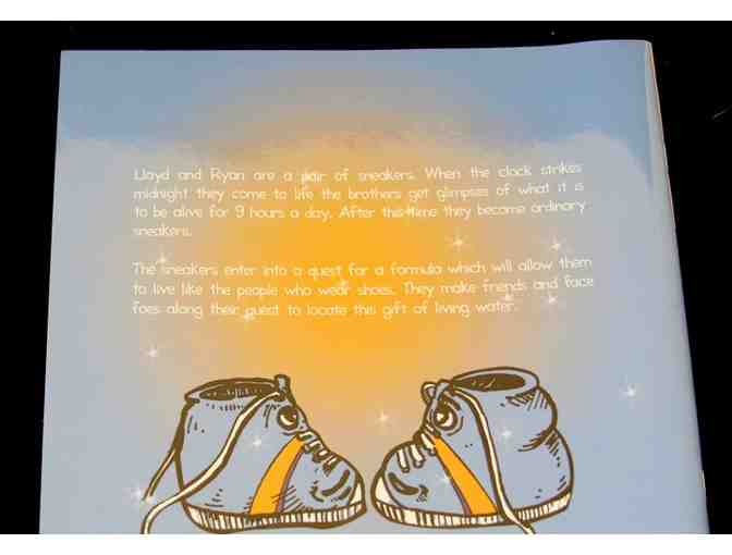 Sneakers: The Fountain of Life, Signed by the Author