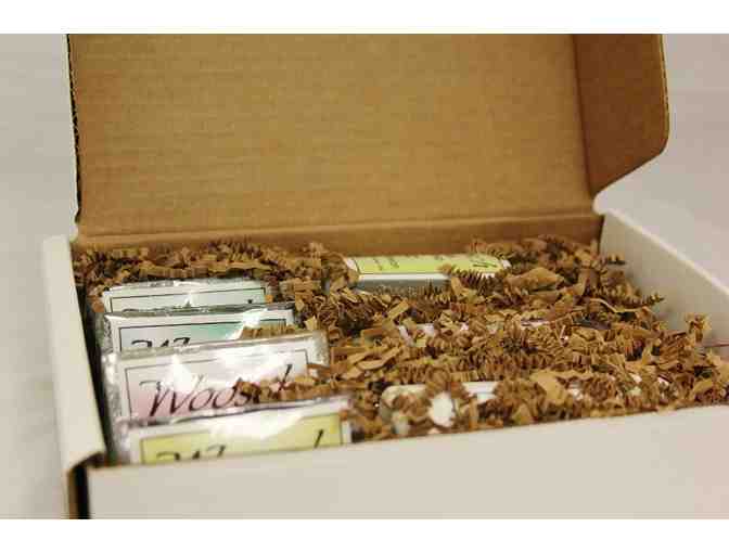 Assortment of Organic Soaps and Lotions by Woosch Skin Care