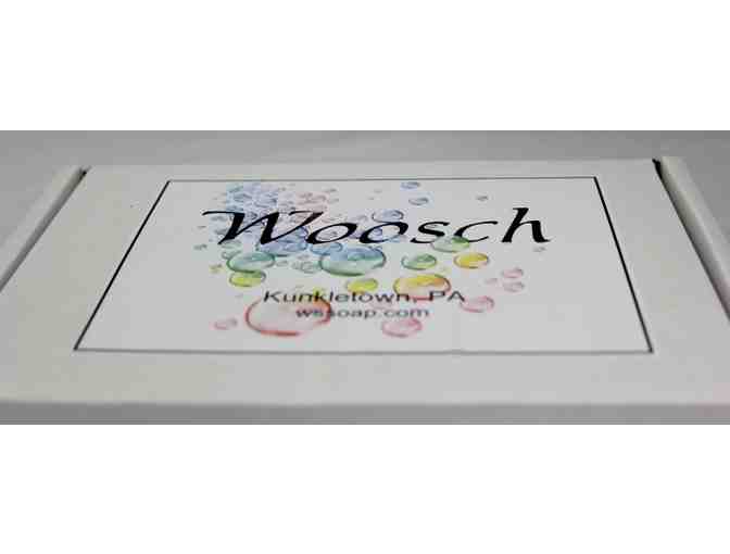 Assortment of Organic Soaps and Lotions by Woosch Skin Care