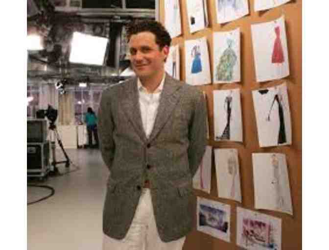 Isaac Mizrahi Original Signed Sketch and Signed Memoir