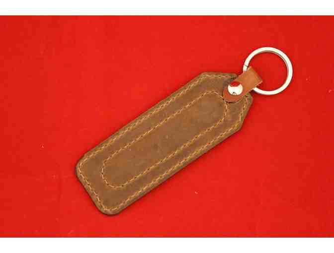 Leather Seeing Eye Key Chain