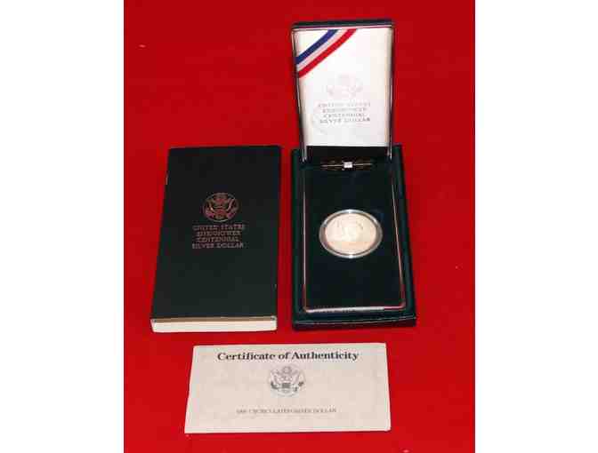 Eisenhower Centennial Silver Dollar