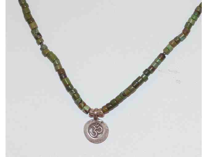 DragonWeave Green Turquoise Necklace