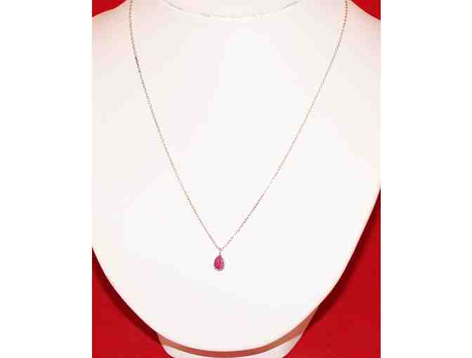 Pink Tourmaline B.U. Necklace